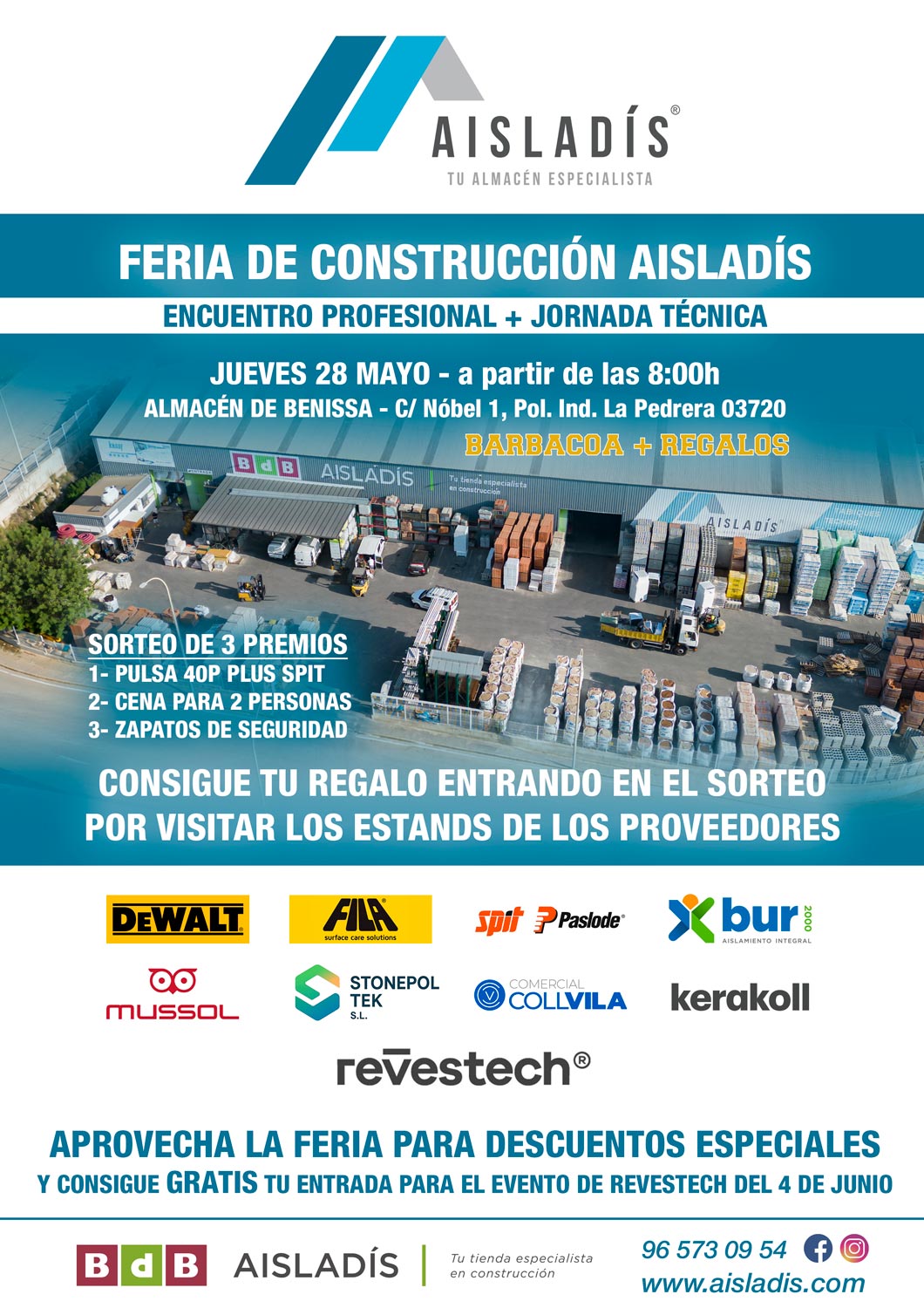 FERIA-AISLADIS-BENISSA-2026 FORMACIÓN SATE FASSA